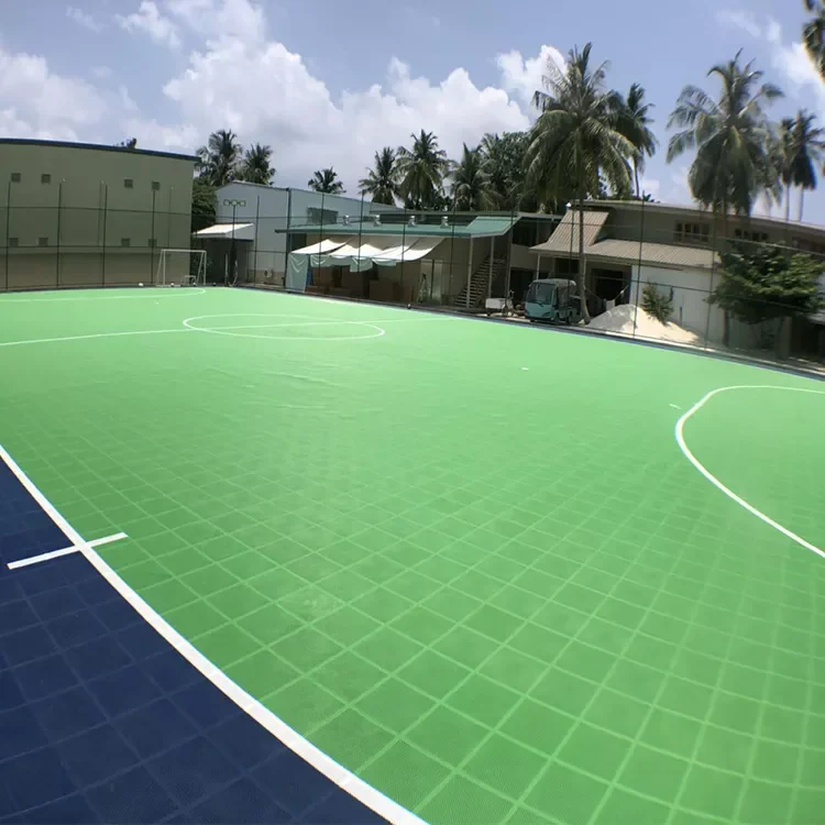 Eco-friendly Multifunctional Hockey Flooring Tiles Pp Pickleball Basketball Tennis Court Modular Flooring Tiles