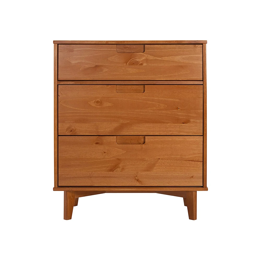 Wholesale Modern 3 Drawer Wood Bedroom Storage Dresser Bedside Table End Table Nightstand