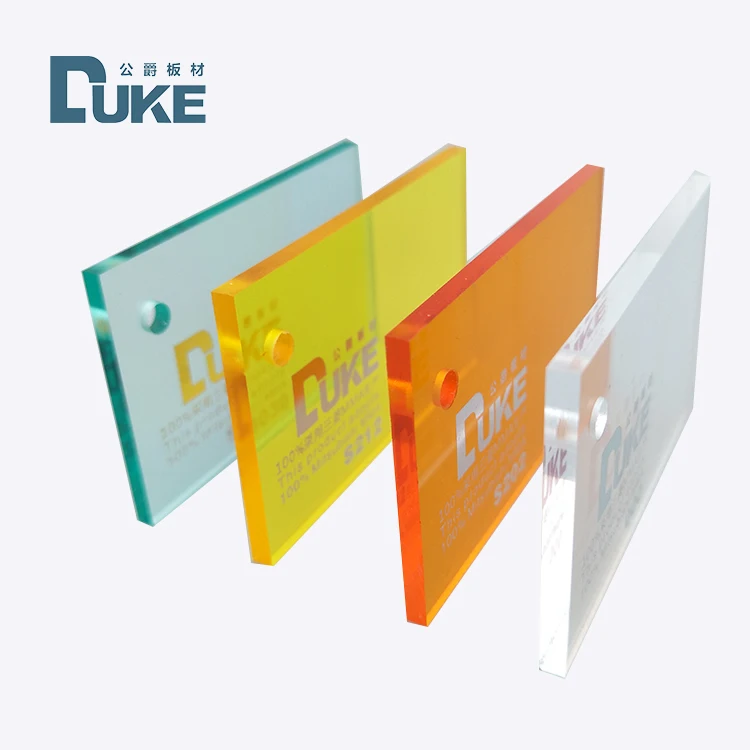 New Product Laser Cutting Processing Pmma Fluorescent Panel Acrylic Plastic Sheet