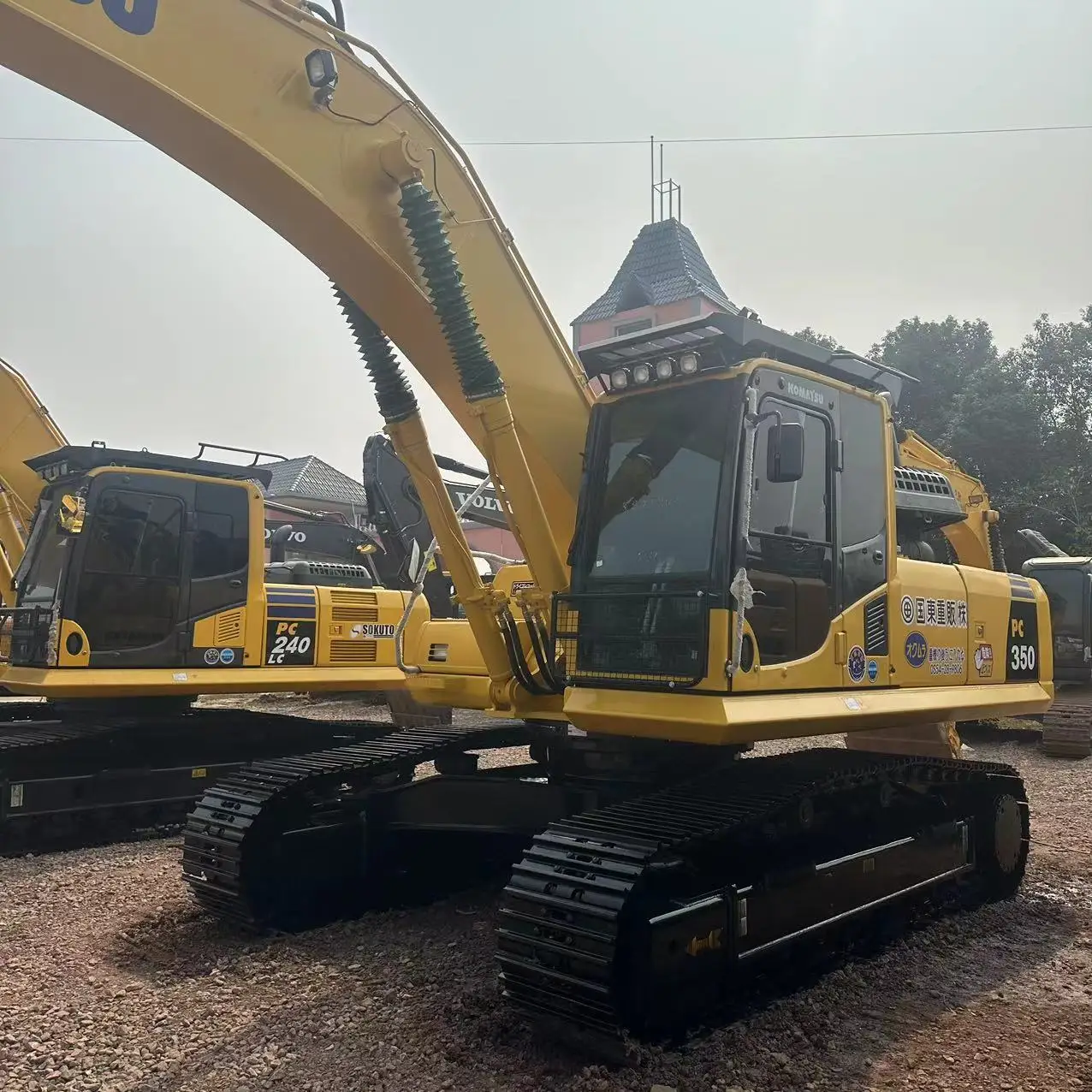 Used Komatsu Pc350-8 excavator Crawler Excavadora Heavy Equipment Construction Machines for Sale pc350 pc300 pc360 Excavators