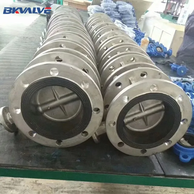 14 Inch SS316l Stainless Steel  Flange butterfly Valve