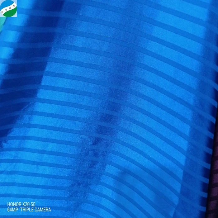 wholesale woven jacquard silky satin fabric stock lots for dress garment