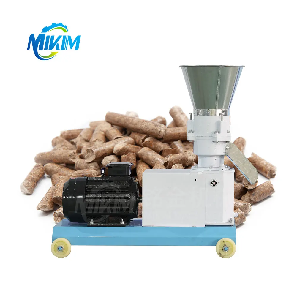 Agriculture Green Turkey Wood Pellet Machine Production Line Pellet Making Farm Cow Wood Pellet Machine Line