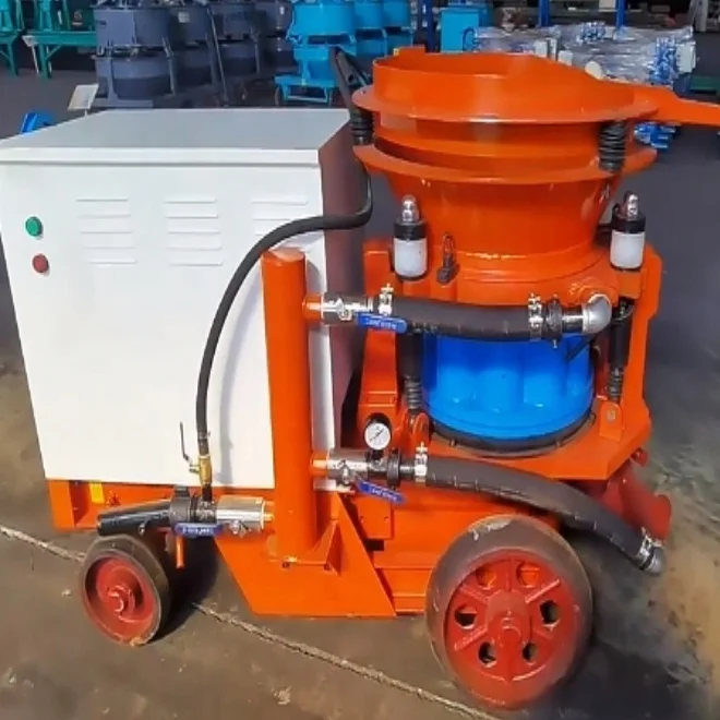 200m High Pressure Dry Concrete Shotcrete Mortar Spraying Pump Machine for sale