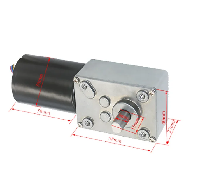 4632-370-2485 China factory low price Gearbox 24v dc gear motor Dc Micro Electric Drive brushless worm gear motor