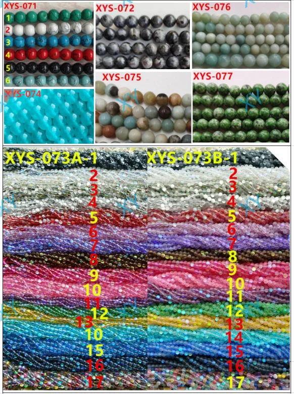 6mm Royal Blue Tiger Eye Stone Beads