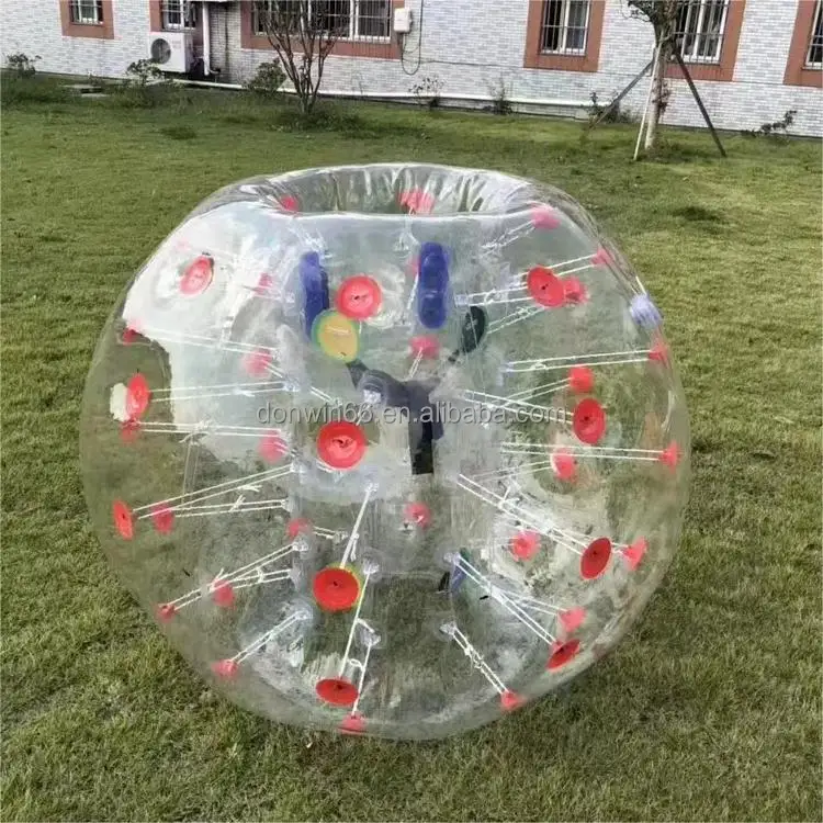 Sports Games Family Fun Team Gaming Play Body Bumper Ball Suit Inflatable Bubble Football Soccer Balls for Adult