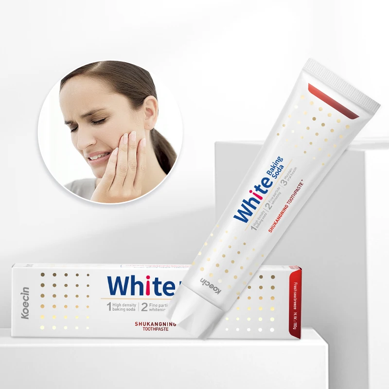 Wholesale ISO oem natural mint flavor teeth whitening repair toothpaste fresh minty toothpaste with menthol