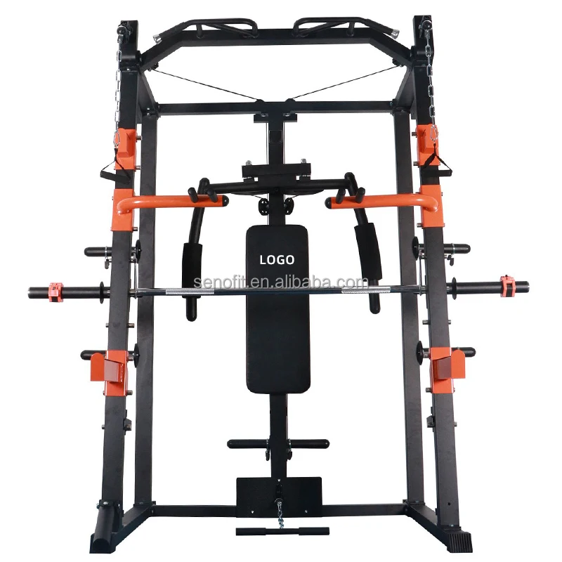 SENAOFIT Commercial Bodybuilding Integrated Training Multi Functional Trainer Smith Machine Gym Equipment