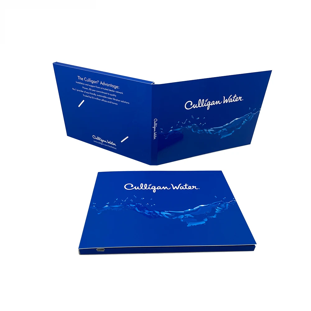 New Business Card Lcd Screen Brochure A5 Video Brochure Mailer For Marketing