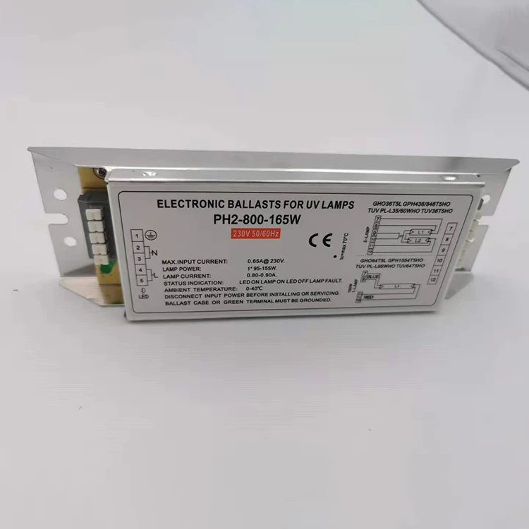 Оптовая продажа PH2-425-2/40U электронный балласт для двух лампа uvc g36t5l 40 Вт 2*36 Вт 254нм Ультрафиолетовый бактерицидный свет драйвер