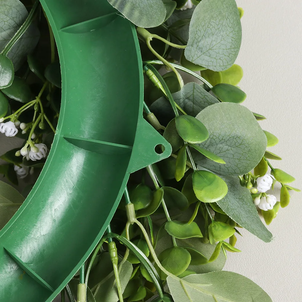 Summer New Design Eucalyptus Garland Wedding Leaf Eucalyptus Decorative Garland Artificial Garland Supplies Wholesale