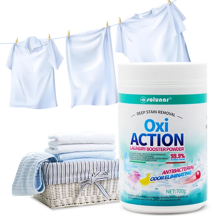Eco-Friendly Colour-Safe Bleach Laundry Booster Powder Safe Stain Remover Detergent