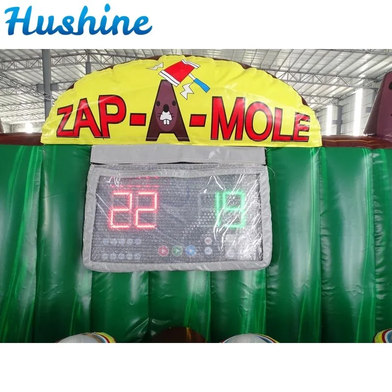 Popular New Interactive Sport Games Inflatable Zap A Mole Inflatable Whack A Mole with IPS system game