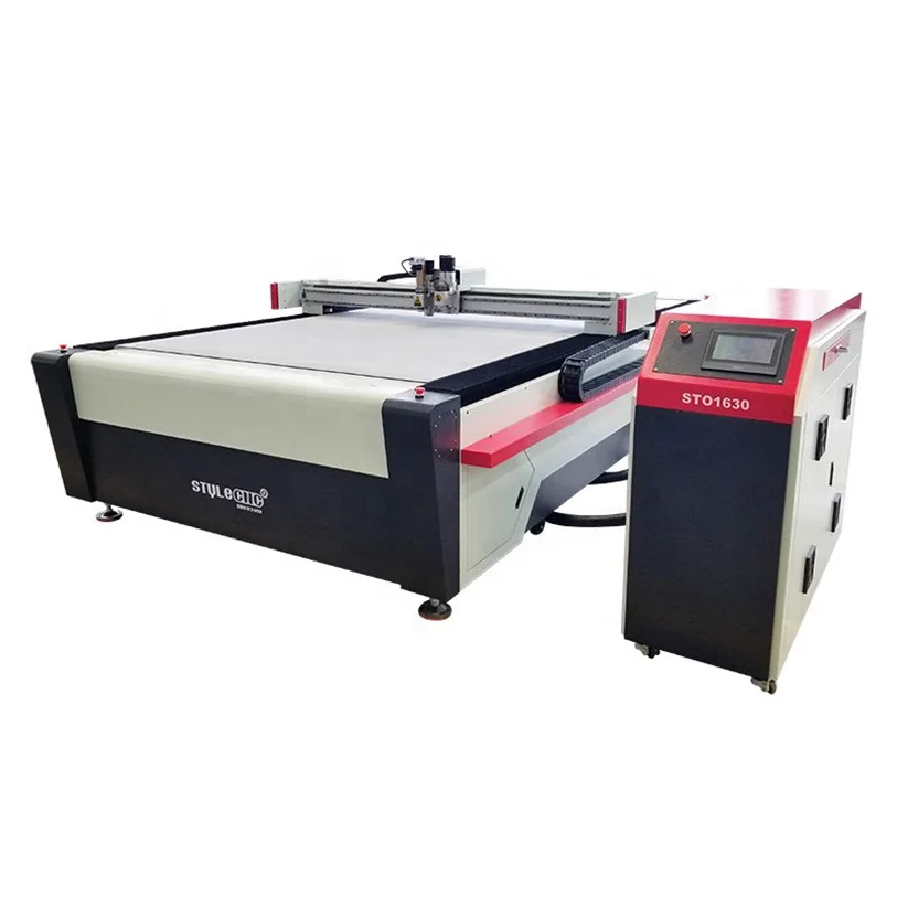 
STYLECNC CNC Tangential Oscillating Knife Cutting Machine for cardboard, gasket 
