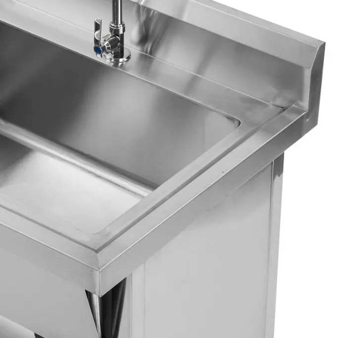 Sanitary Ware Korean Kitchen Sink Wash Basin Industrial Stainless Steel Single bowl Laundry utility sink laundry tub