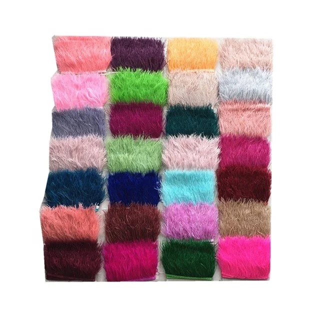 60 colors STOCK 8-10 cm Garment trimming ostrich lace feather Ostrich Feather Fringe