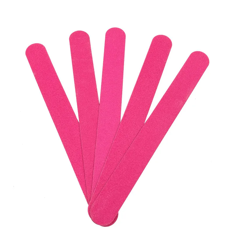 Wholesale Ultra-thin Wood Chip mini Nail File double side emery board Buffer Manicure Nail Trimming Care Tool