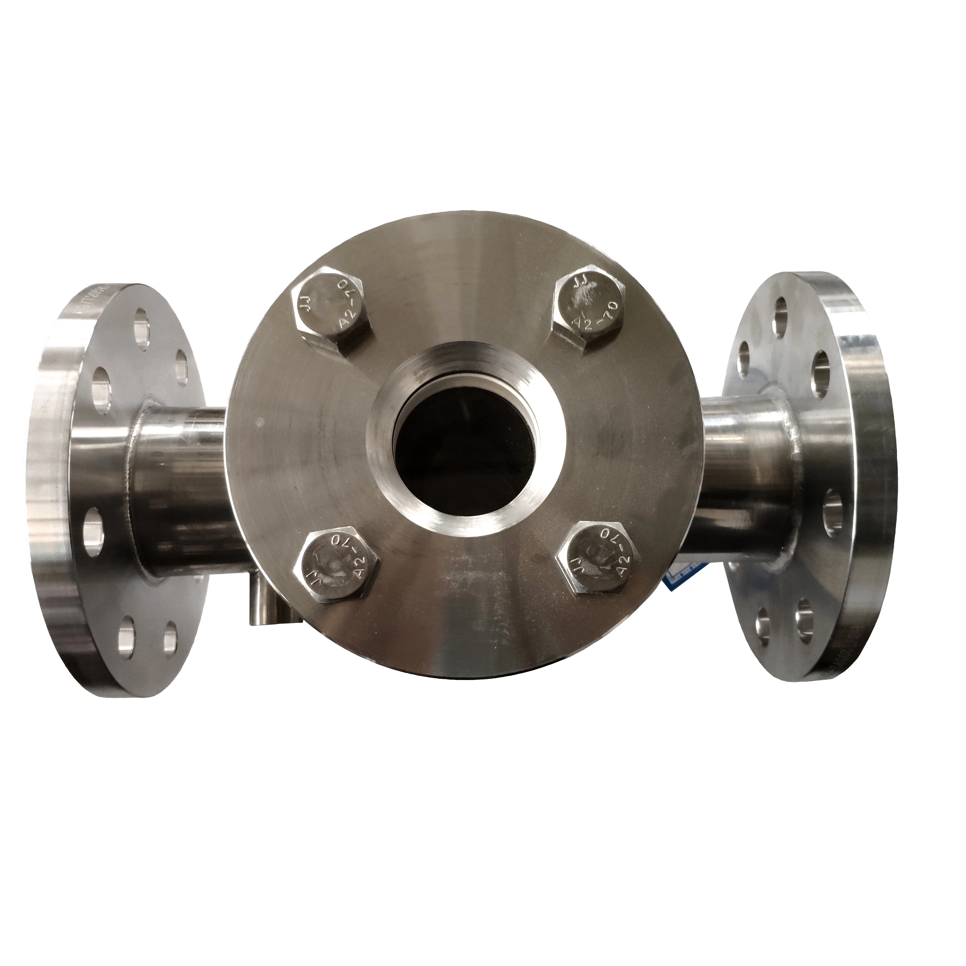 Hot water/oil heat tracing high pressure stainless steel sight glass Flange Full Bore Sight Glass