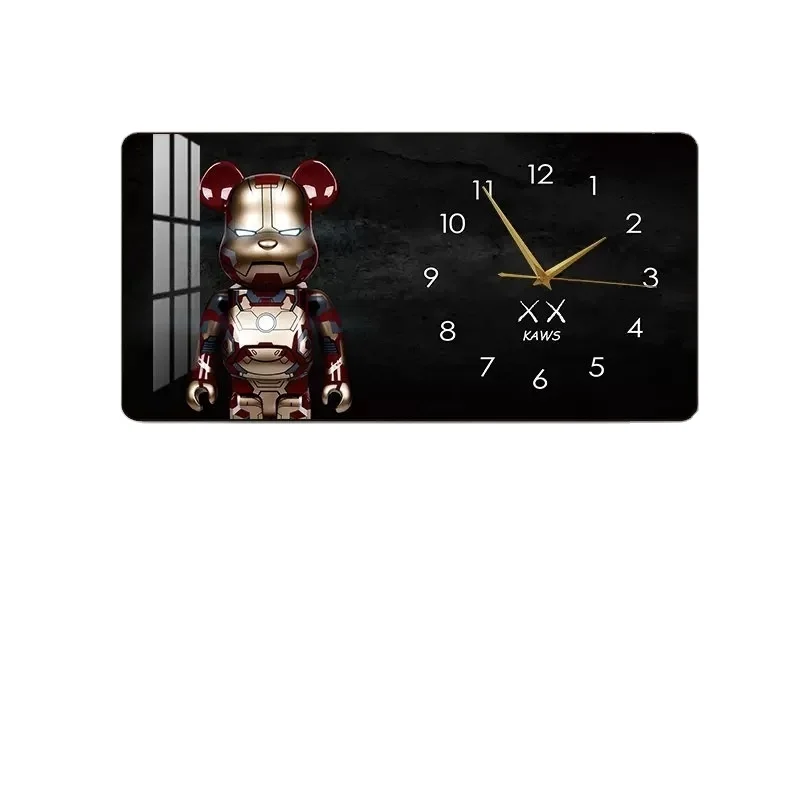 High Quality Modern Technology Fashion Astronaut Decorative Painting Wall Clock Kids Wall Clock