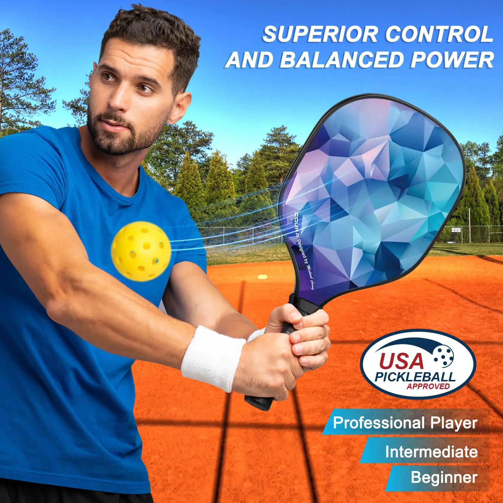 New design USAPA thermoform pro pickle ball racket wholesale odm oem custom outdoor graphite T700 carbon fiber pickleball paddle