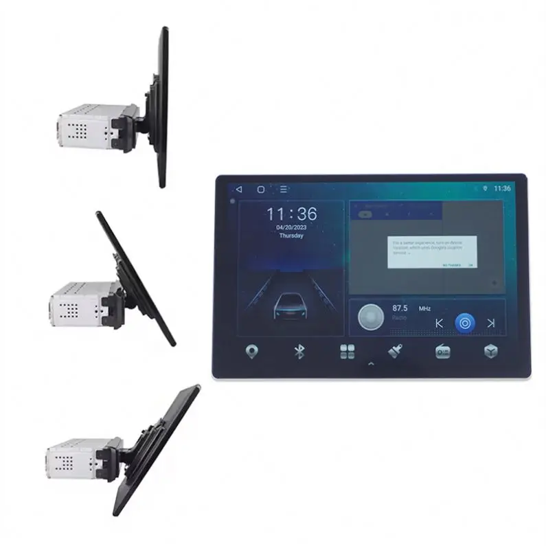 Head Unit 13inch Universal Radio Monitor With Auto Carplay Car Gps Dvd Stereo Player Android System