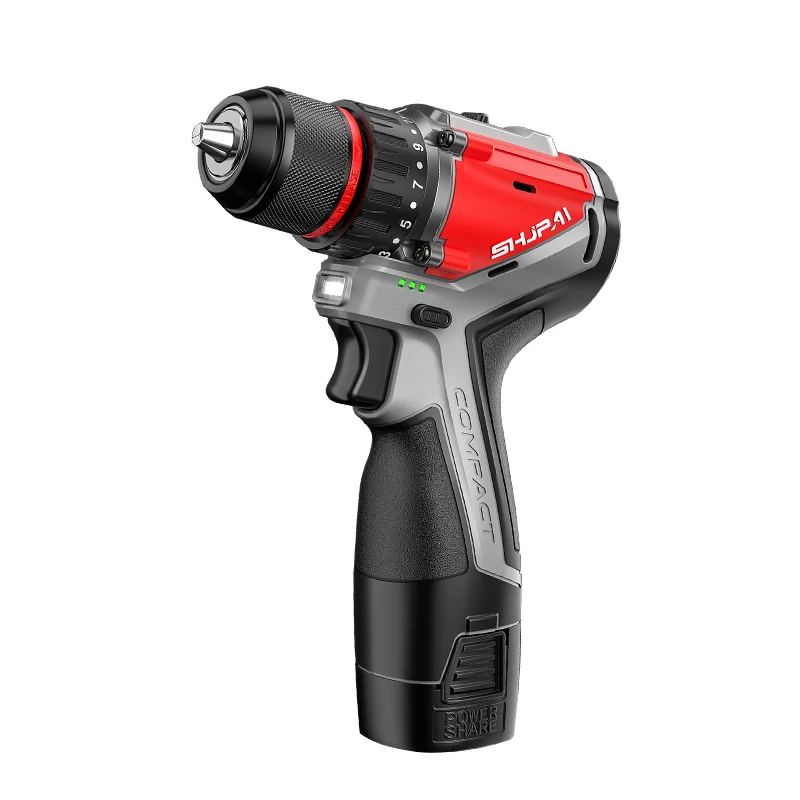 16.8V 2..0Ah Rechargeable Cordless Mini Drill With 2 Batteries