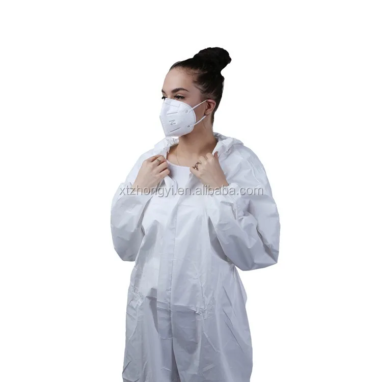 Disposable Nonwoven Mircoporous laminated Coveralls