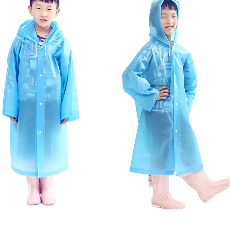 PVC material outing Kids love it raincoat children