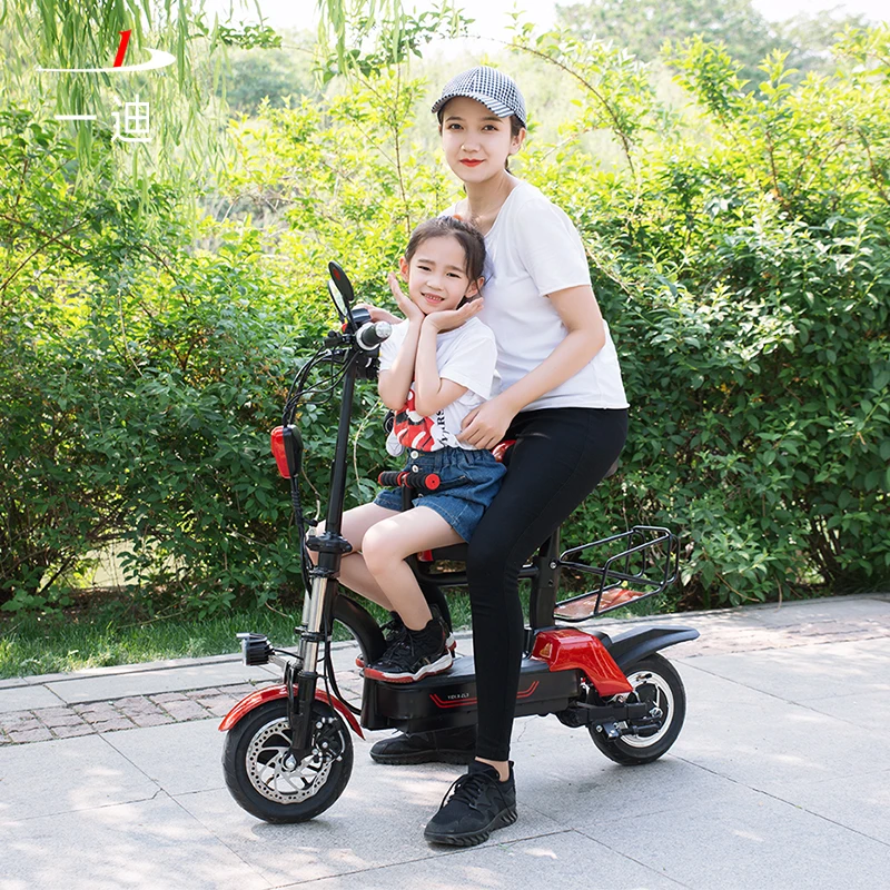 e-bike E BIke Foldable 8A 10A 48V long range good endurance distance scooter electric bike 2 seats 2wheel electric bicycle