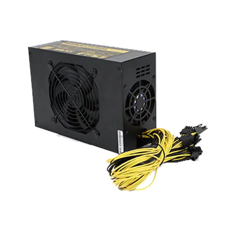 Блок питания Atx 80 Plus Gold GPU для ПК, 1800 Вт, блок питания для компьютерного