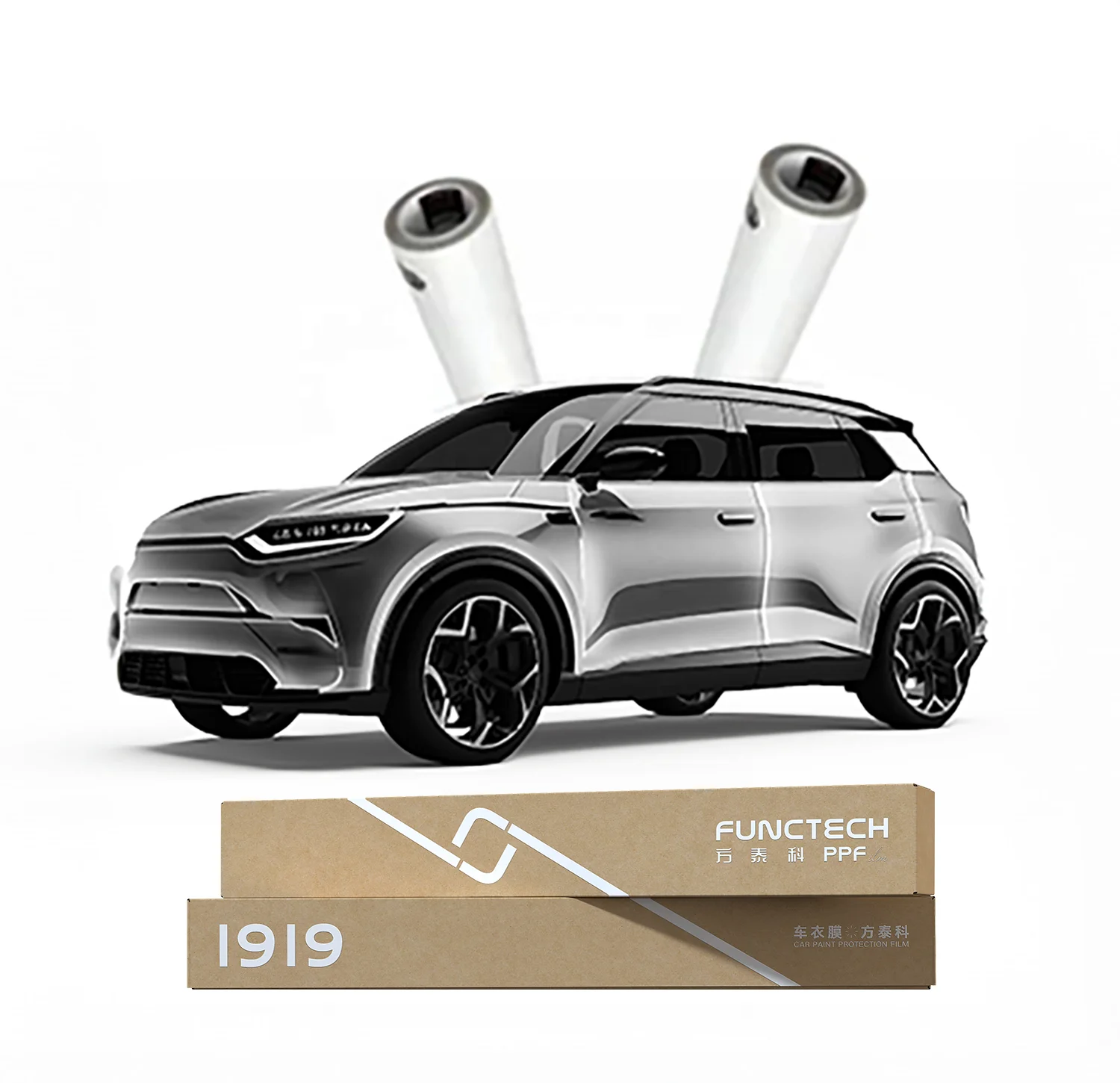 1.52x15m Transparent Car Painting Protective Sticker Ppf Car Wrap Film