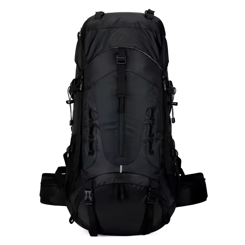 NPOT Trendy hiking backpack for men and women with a large 70 liter capacity for outdoor hiking and trekking
