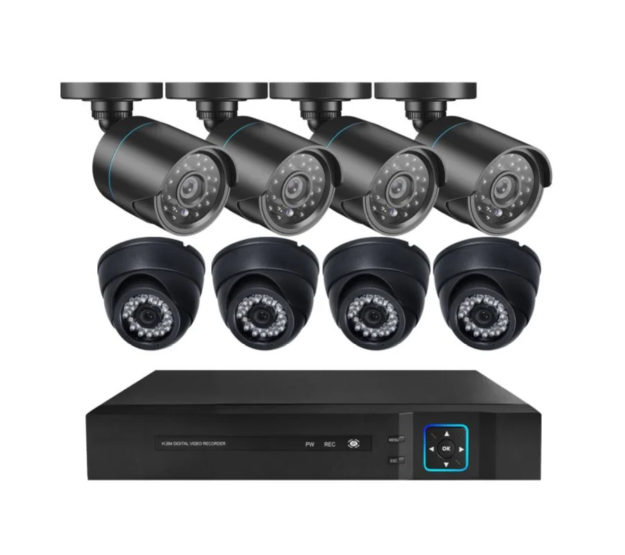 2MP camera Video Surveillance System 8CH AHD DVR Kit 2/4PCS 5.0MP HD Indoor Outdoor CCTV Camera P2P video Security System Set