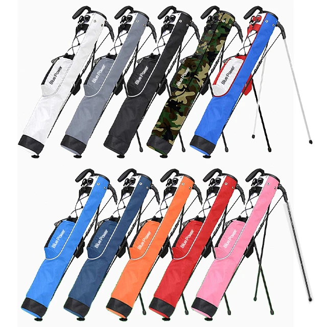 2022 New design Hot sale nylon small  pitch and putt carry stand golf stand Sunday bag