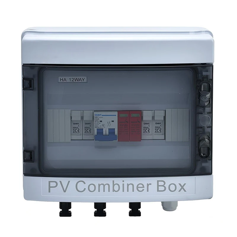 3 In 1 Out 25A DC 1000V 1 String Solar Waterproof Pv Combiner Box For Solar Photovoltaic Panel System