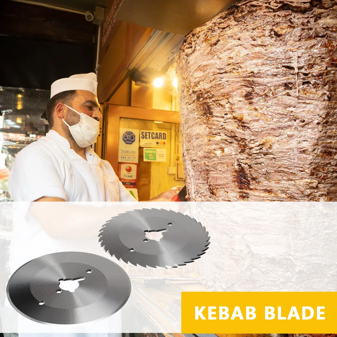 80*13*1 5 мм нож Doner Kebab Электрический Нож-слайсер для Ceylan Potis Dost