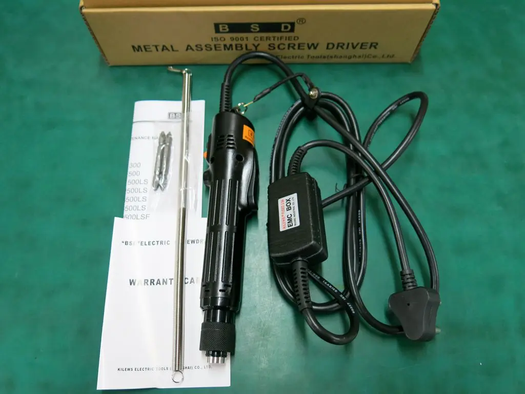 
BSD-1200L Low Torque Compact DC Semi-Automatic Electric Screwdrivers ( electric screw driver for production line ) 