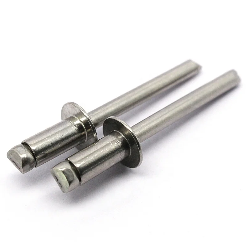 Wholesale factory ss 304 stainless steel domed head  open type blind rivet