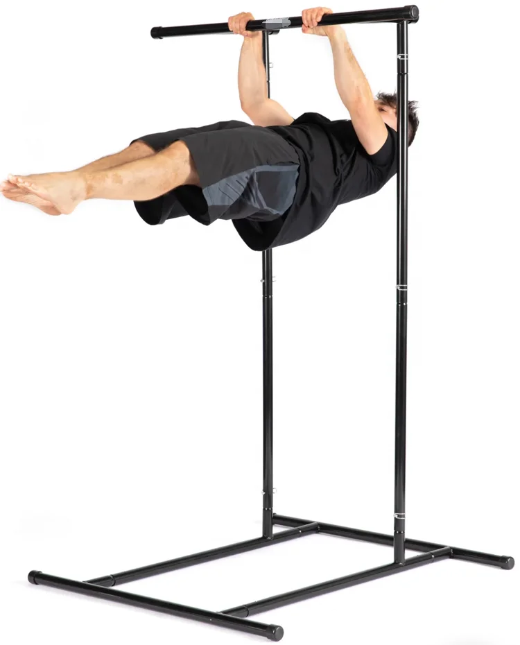 Free Standing Pull Up Bar Stand Sturdy Power Tower Workout Station For Home Gym Strength Training Adjustable Fitness Equipment