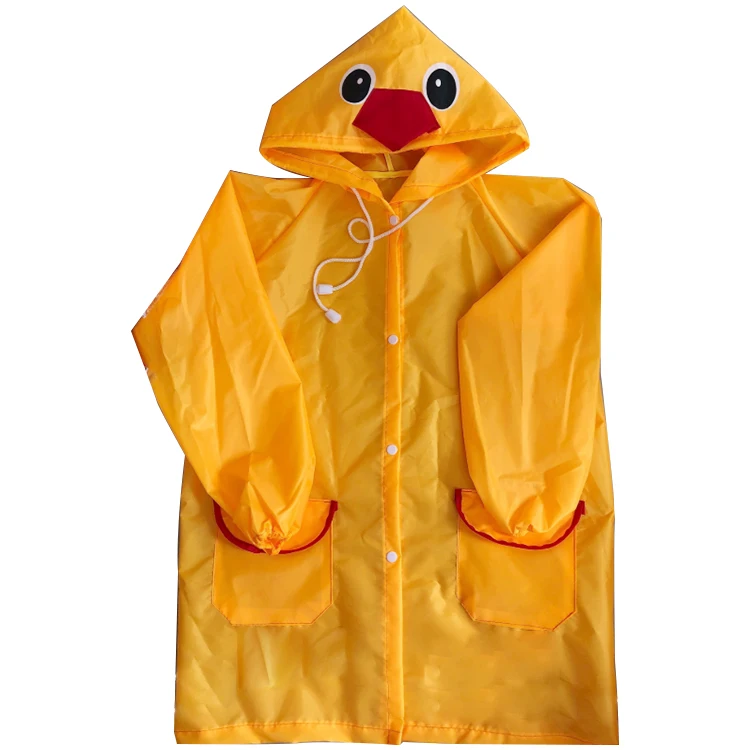 
RAINWEAR Waterproof Kids Raincoat for Children School Gift Reusable Custom Children Rain Coat Raincoat Custom Logo Printing 