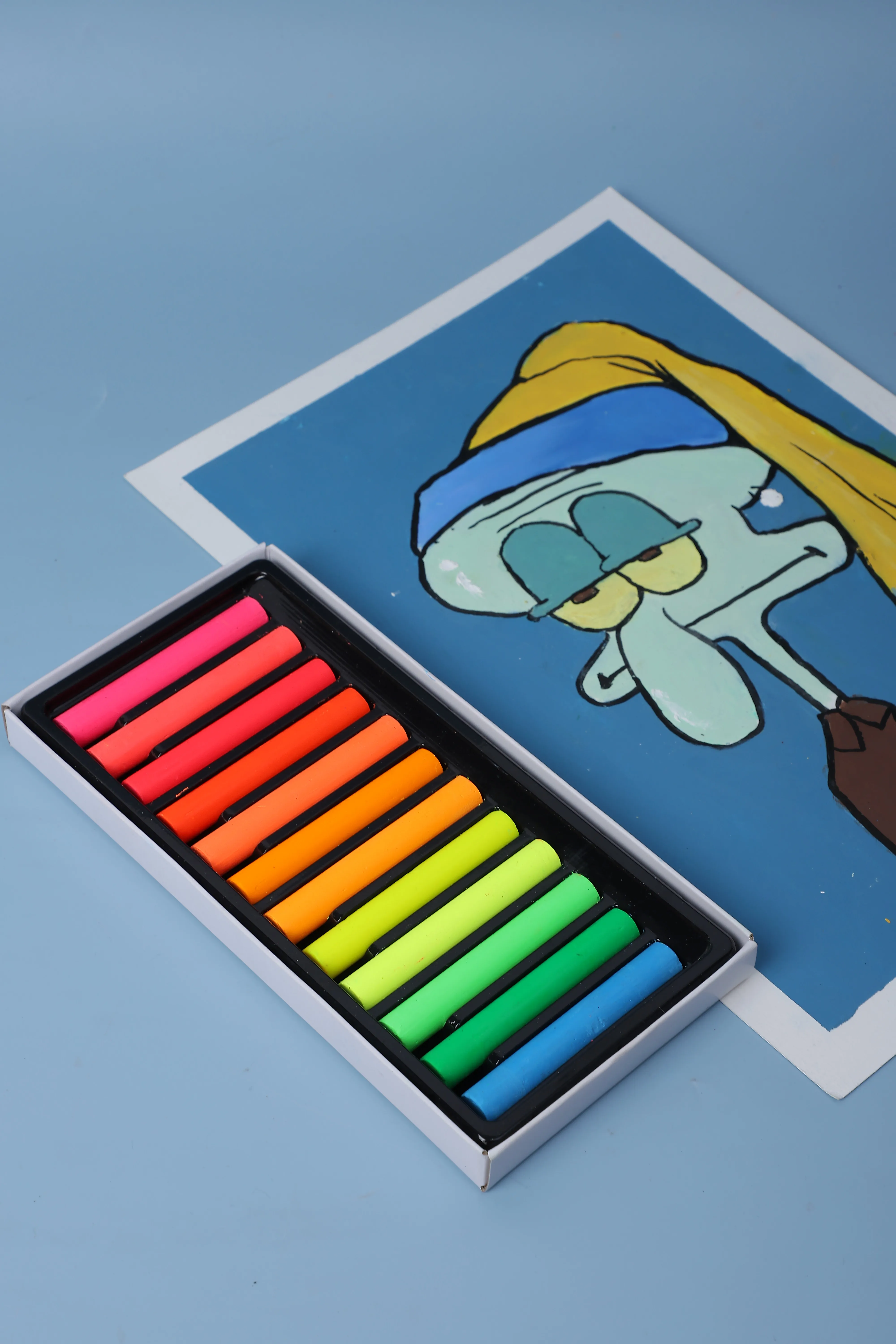 Artist Quality  DIY Metallic Fluorescent New Oil Pastel Crayon For Kids