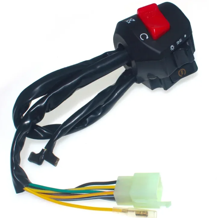 Wholesale high-quality motorcycle accessories ignition start-off switch handle switch assembly