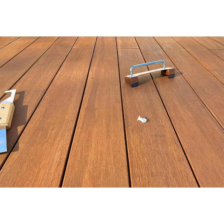 natural solid outdoor heavy bamboo flooring for decking park home furniture