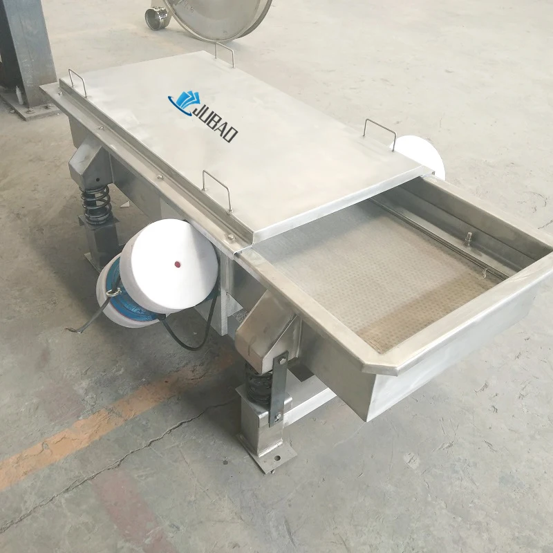 stainless steel linear vibrating sieve vibrating sieve