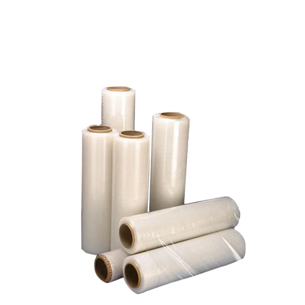 eco-friendly Factory price stretch film roll wrap Pallet wrap packing  biodegradable PLA,PBAT film