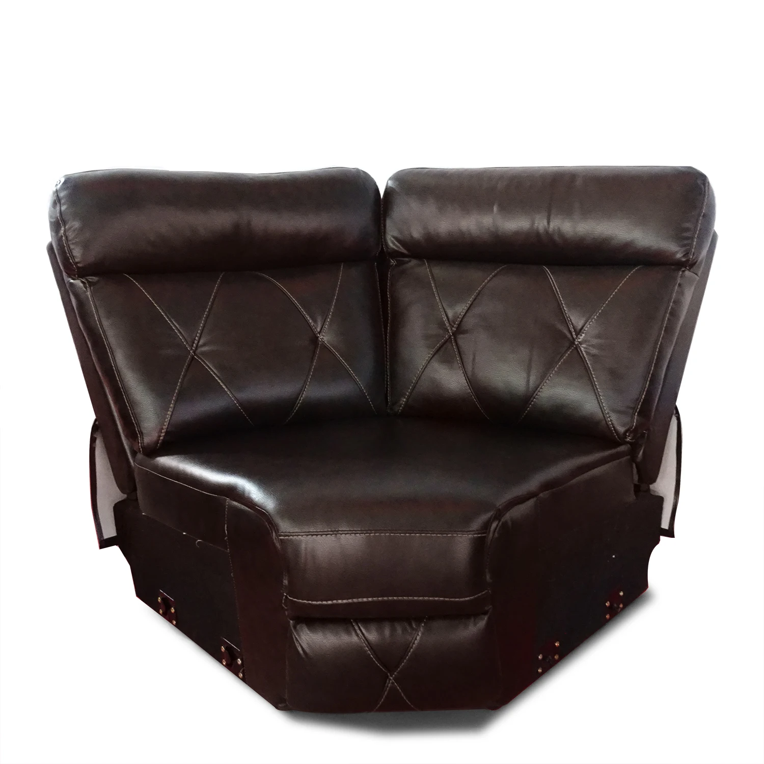 Top Quality Seat Recliner Lounge Sectional Decorative Leather Sofa Modern Style Leisure Sofa