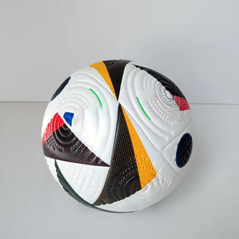 Euro Soccer Balls No. 5 Soccer Regular Ball 2024 Size 4 FootballPlayers 24 League Pro Soccer Football