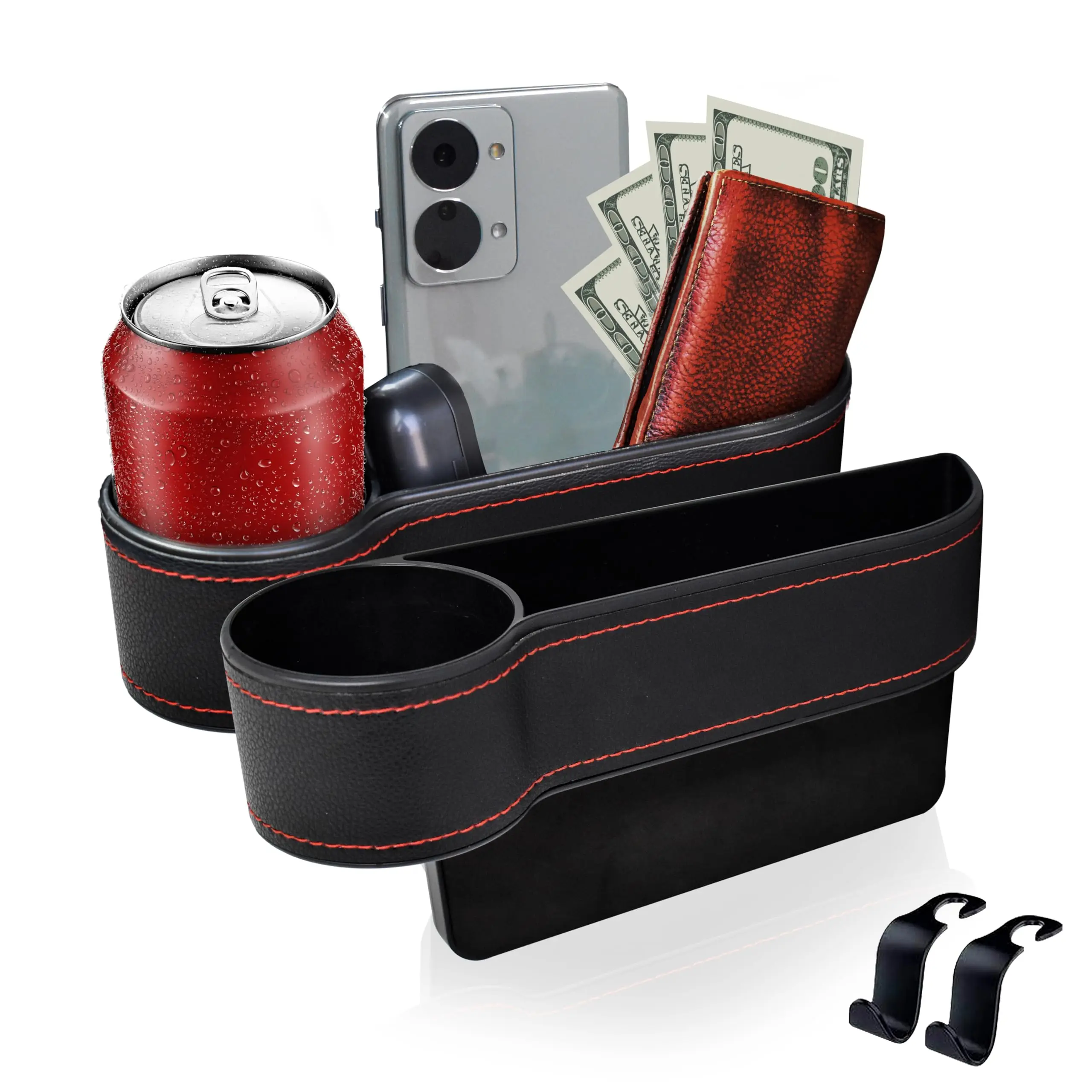 Car Seat Gap Filler Organizer With Cup Holder Multifunctional Car Seat Organizer Car Organizer Between Seats