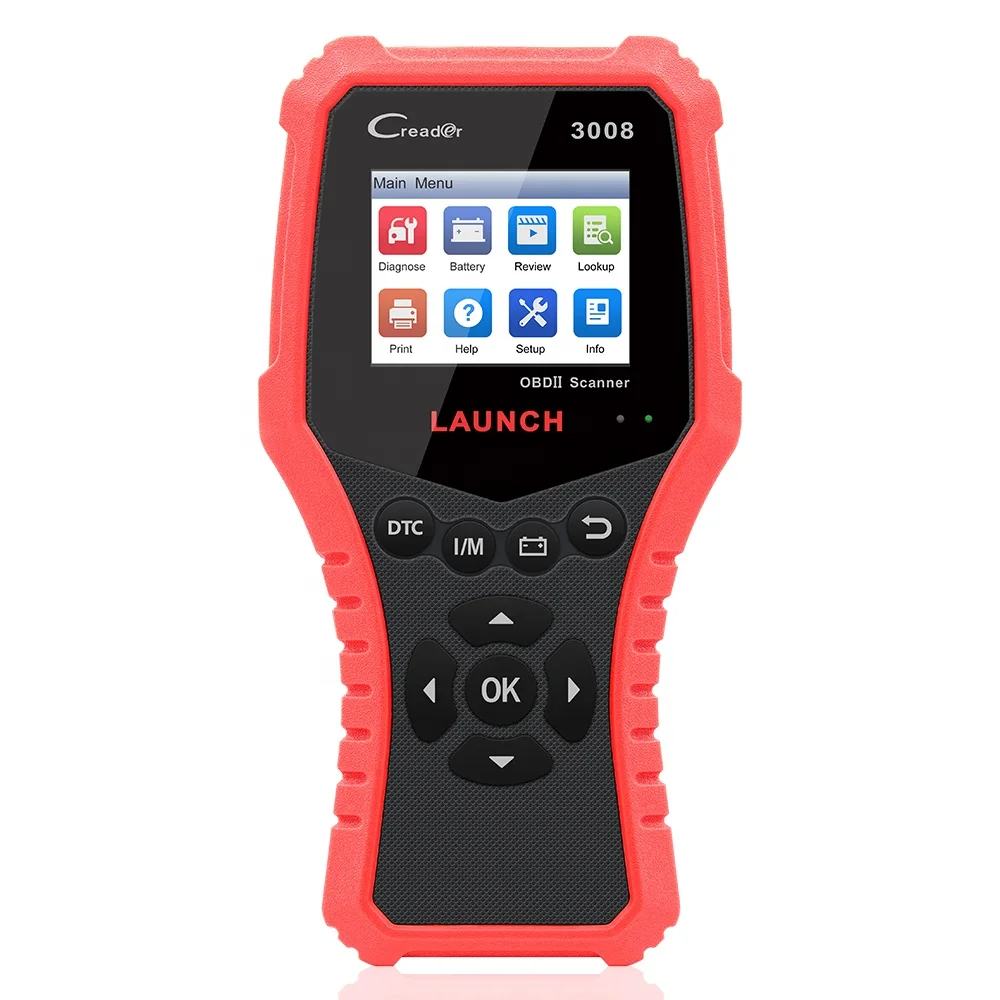 Оригинальный считыватель кодов Launch CR3008 OBD2 сканер Creader Cr3008 бесплатное
